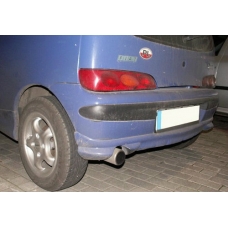 Fiat Seicento (98-07) aizmugurējā bampera uzlika